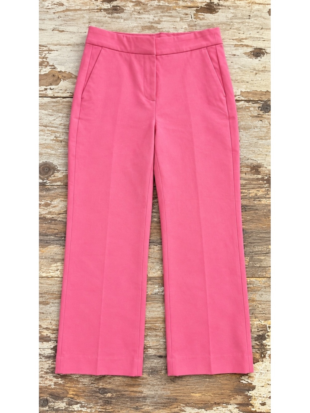 NWT J Crew bright pink pants -size 2